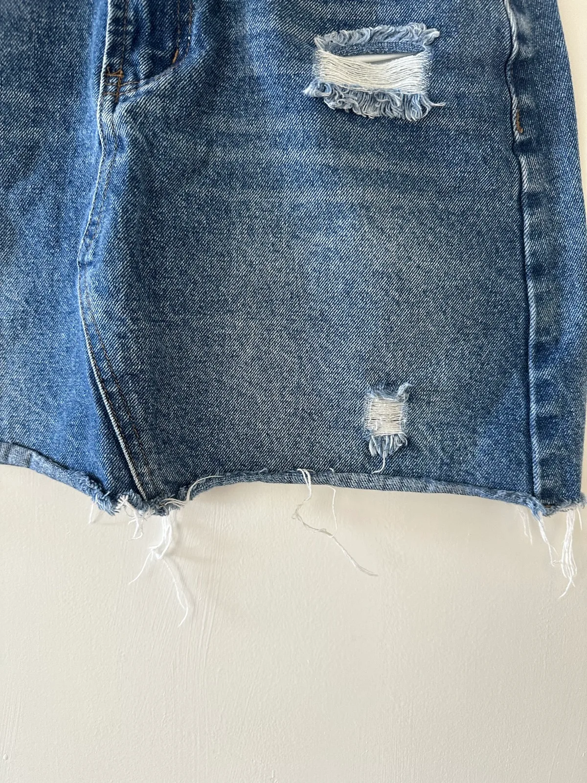 Short Denim Skirt — photo 4