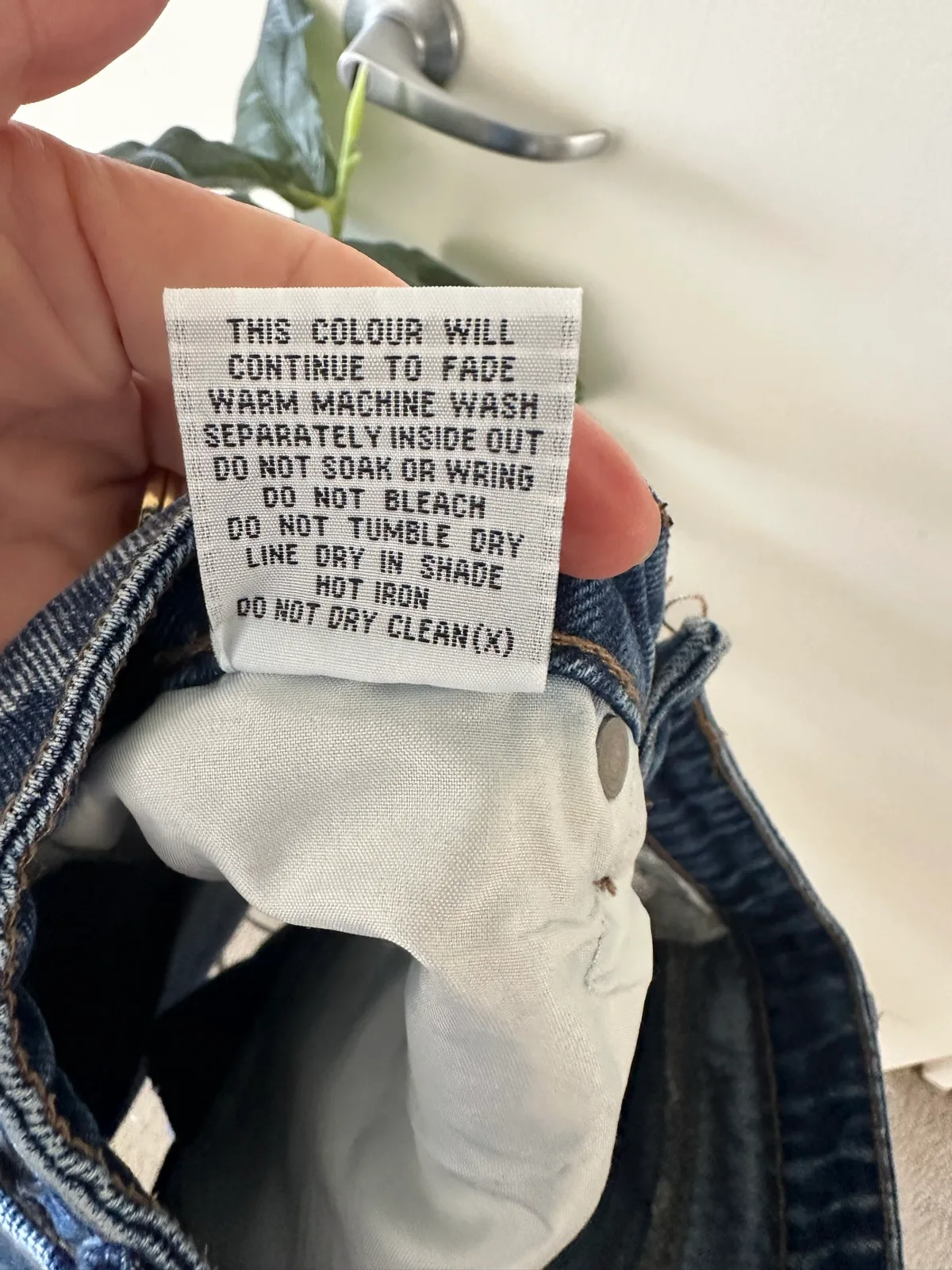 Short Denim Skirt — photo 12