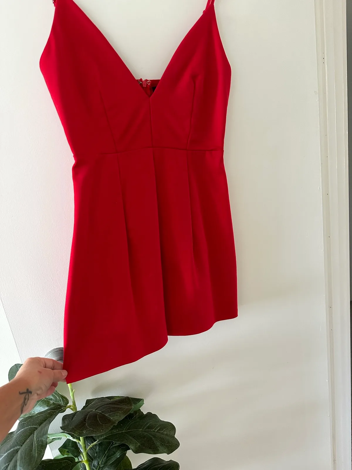 Red Mini Dress — photo 9