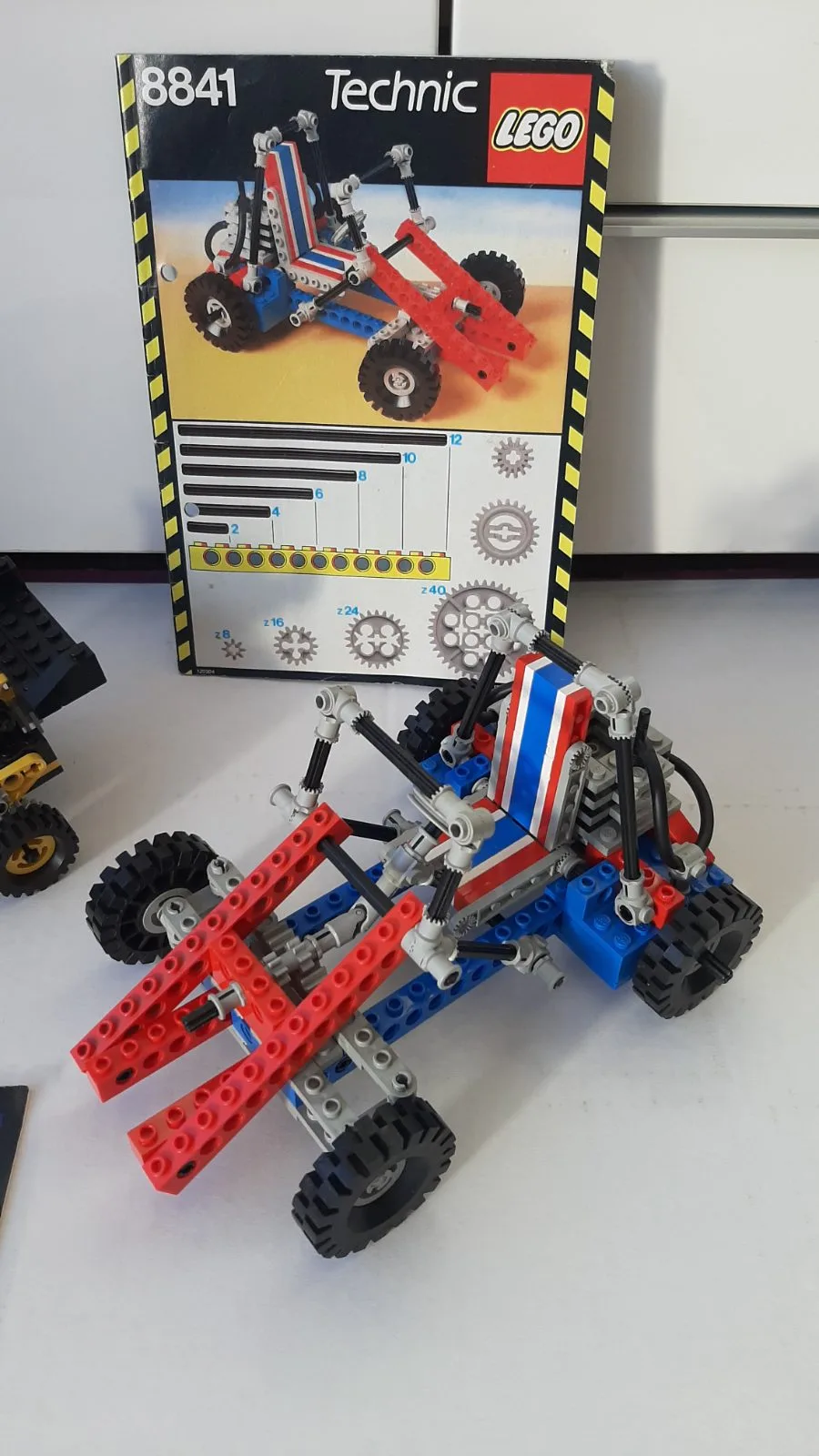 Vintage Lego Technic sets 8845 Dune Buggy, 8841 Dune Buggy and 8818 Baja Blaster – photo 4