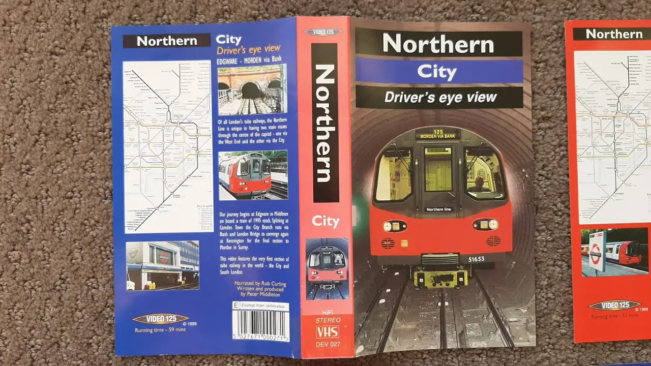 Bulk lot of cover sleeves for VIDEO 125 Drivers Eye View train videos – photo 3