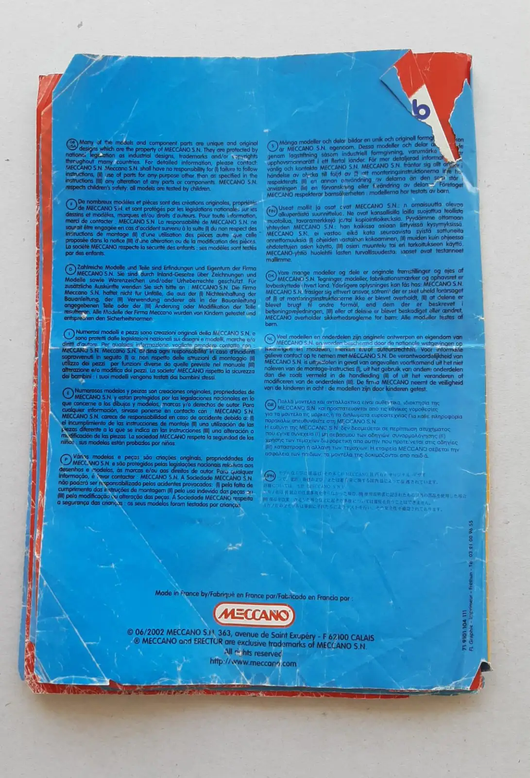 Meccano 9101 Farm and harvester set instruction book (only) – photo 5