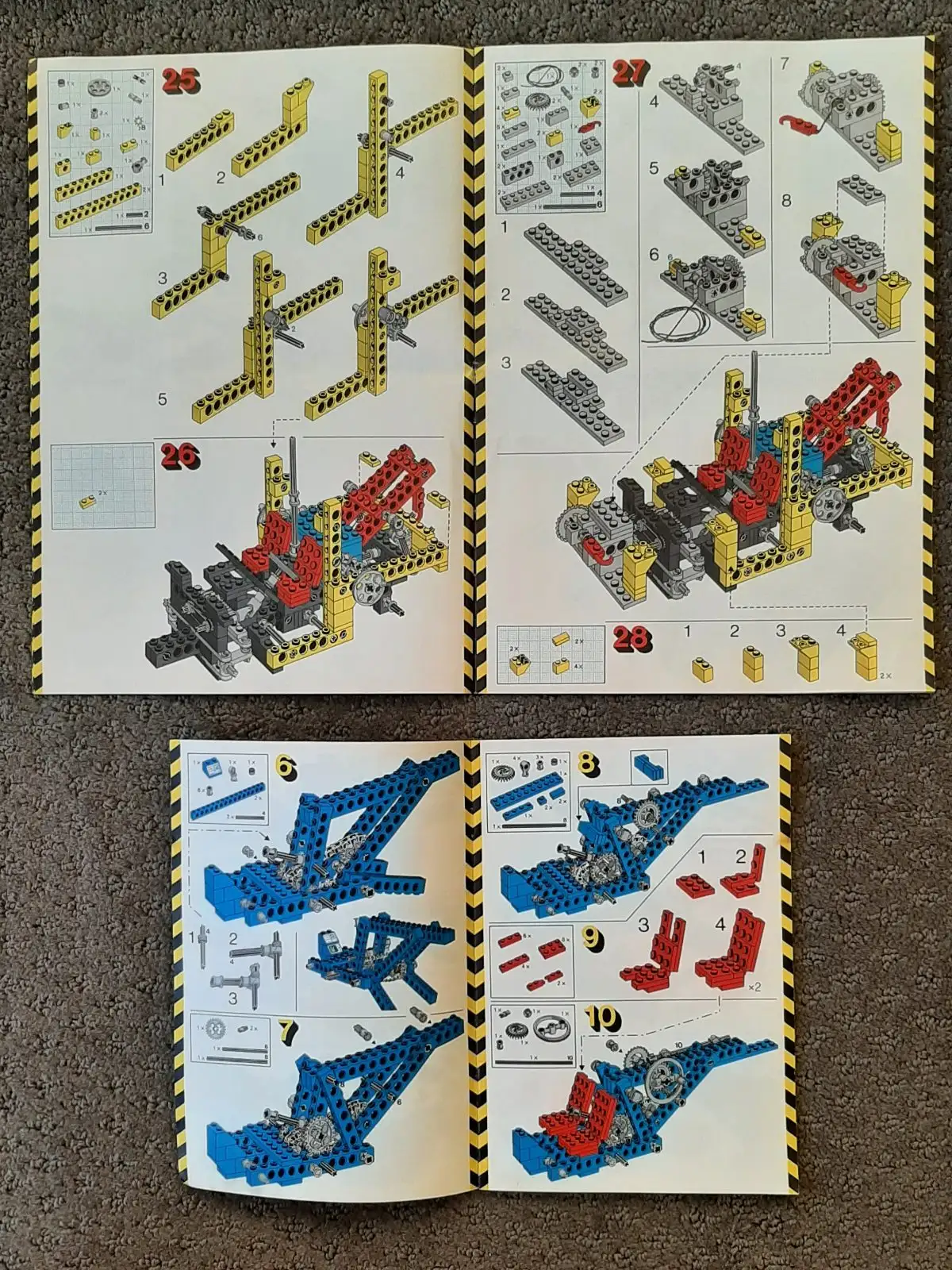 Vintage Lego Technic sets 8846 Tow Truck and 8844 Helicopter – photo 12