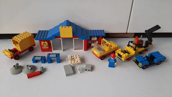 1980s Lego - Incomplete and glued