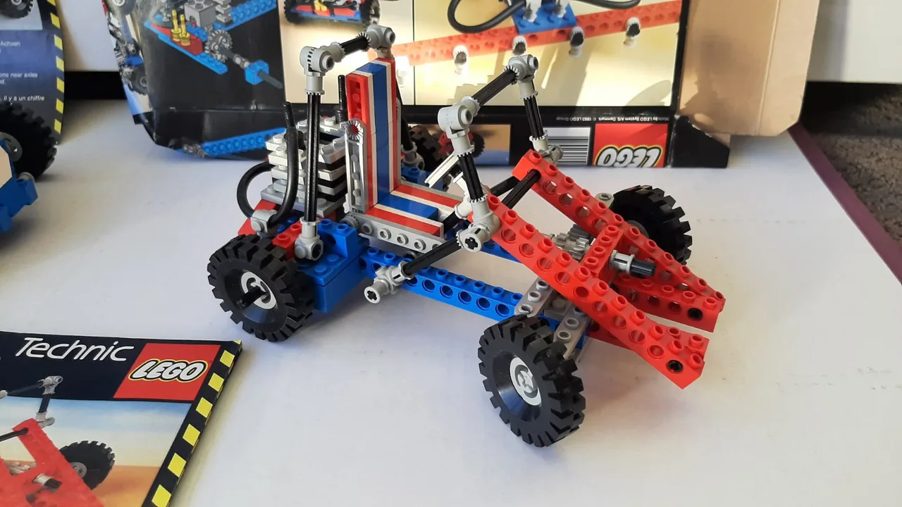 Vintage Lego Technic sets 854 Go Kart and 8841 Dune Buggy / Desert Racer – photo 9