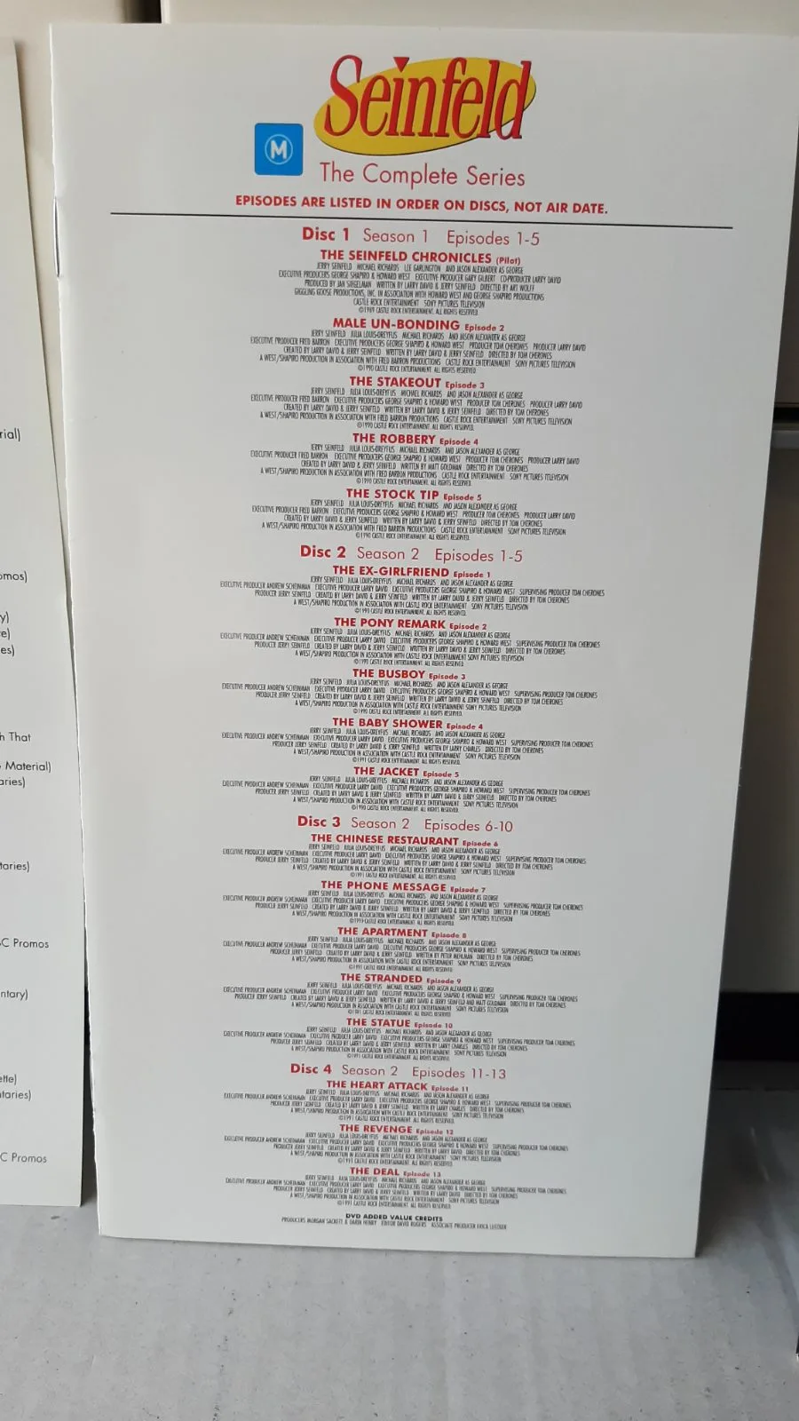 Seinfeld The Complete Series (32-disc boxed set) - VGC – photo 6