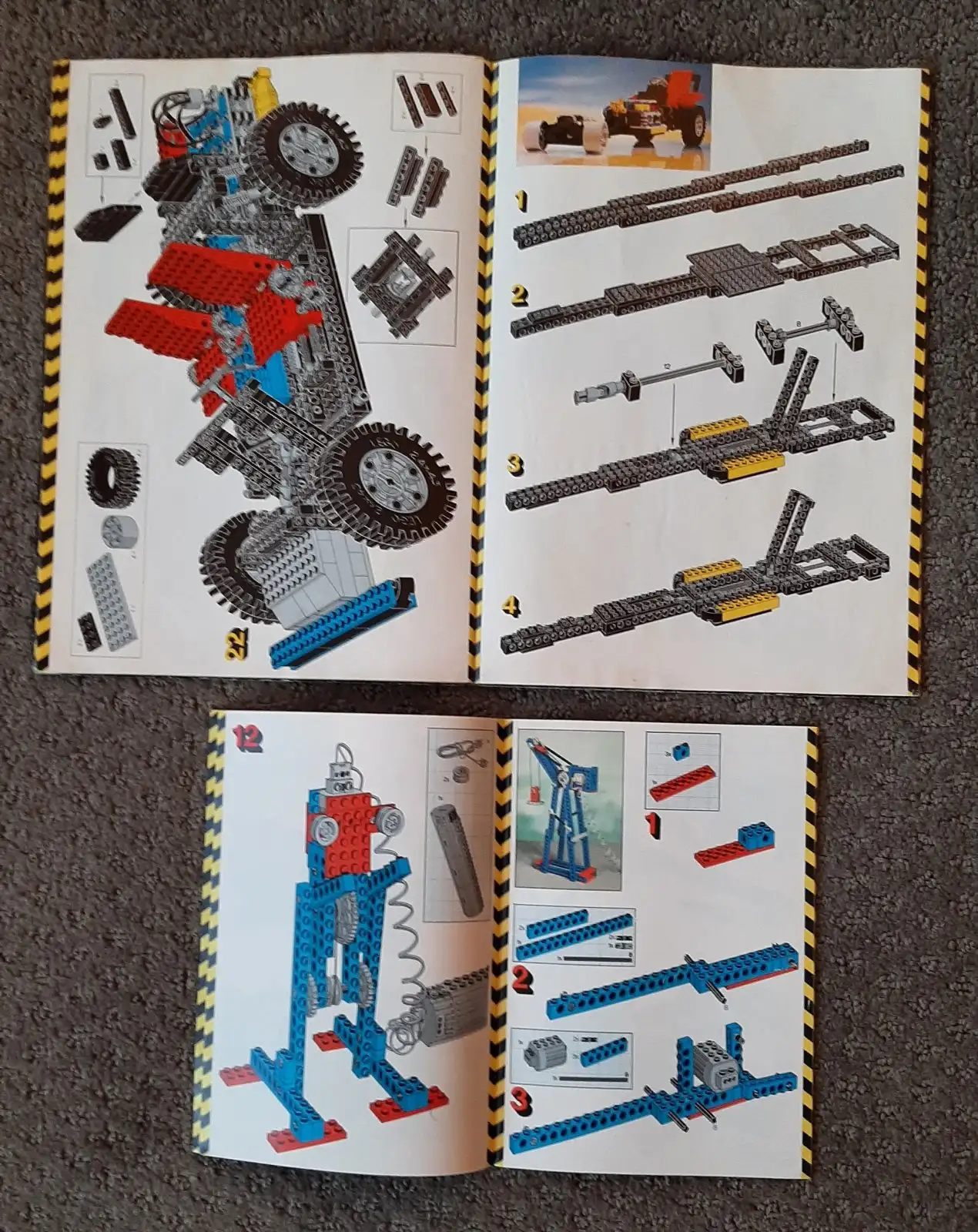 Vintage Lego Technic sets 8860 Car Chassis and 8050 Building Set With Motor – photo 12
