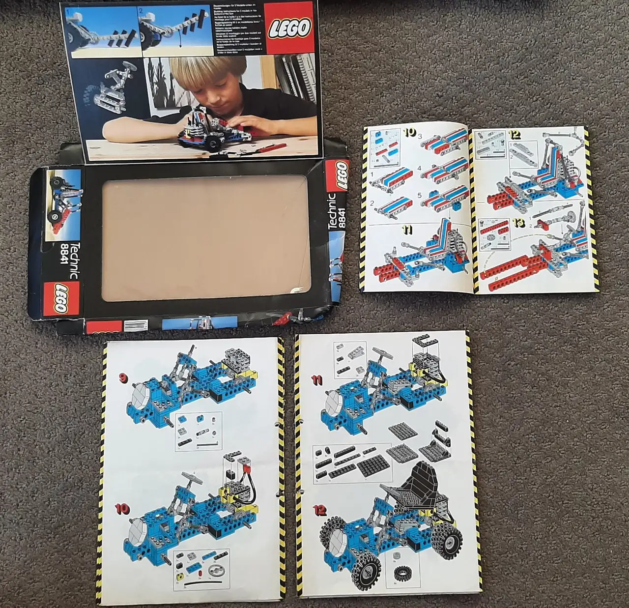 Vintage Lego Technic sets 854 Go Kart and 8841 Dune Buggy / Desert Racer – photo 12