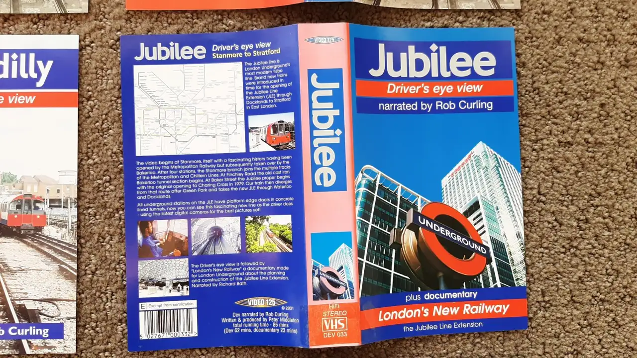 Bulk lot of cover sleeves for VIDEO 125 Drivers Eye View train videos – photo 6