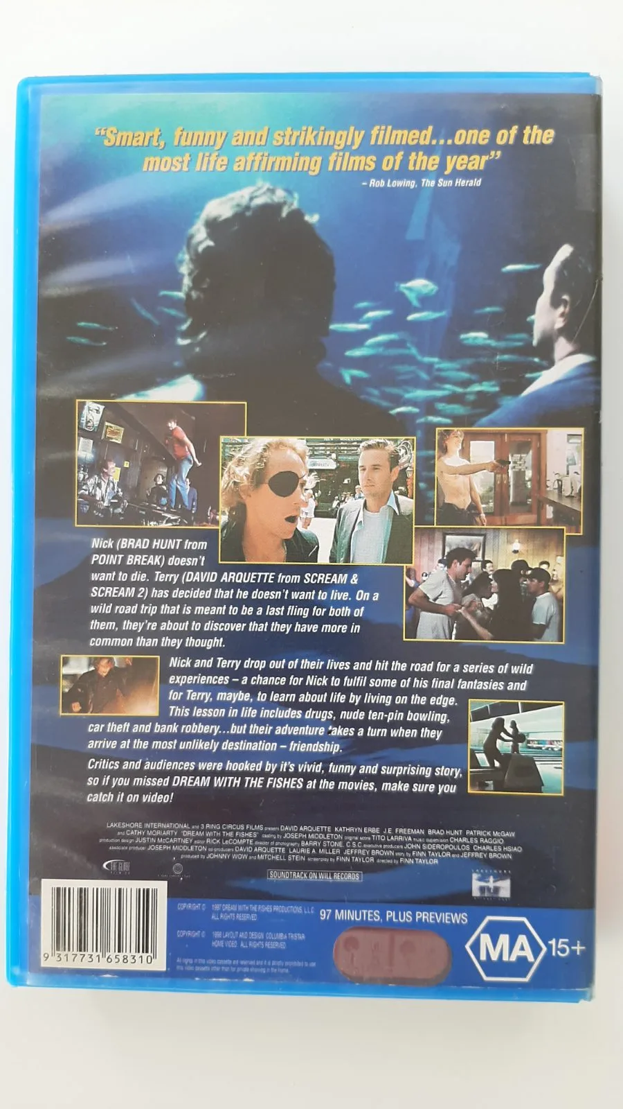 Dream With The Fishes (1997) VHS – photo 2