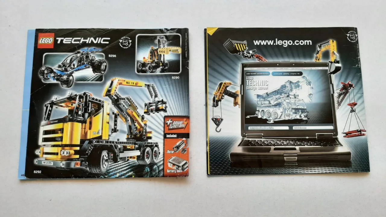 Lego Technic 8291 Dirt Bike - Instruction books only – photo 2