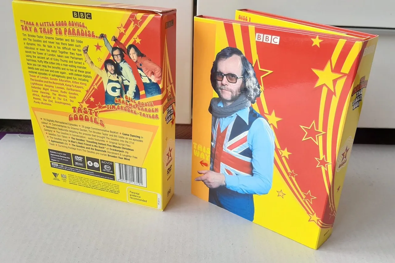 The Goodies: The Tasty Box (4-disc box set) and 22 The Goodies fliers – photo 6