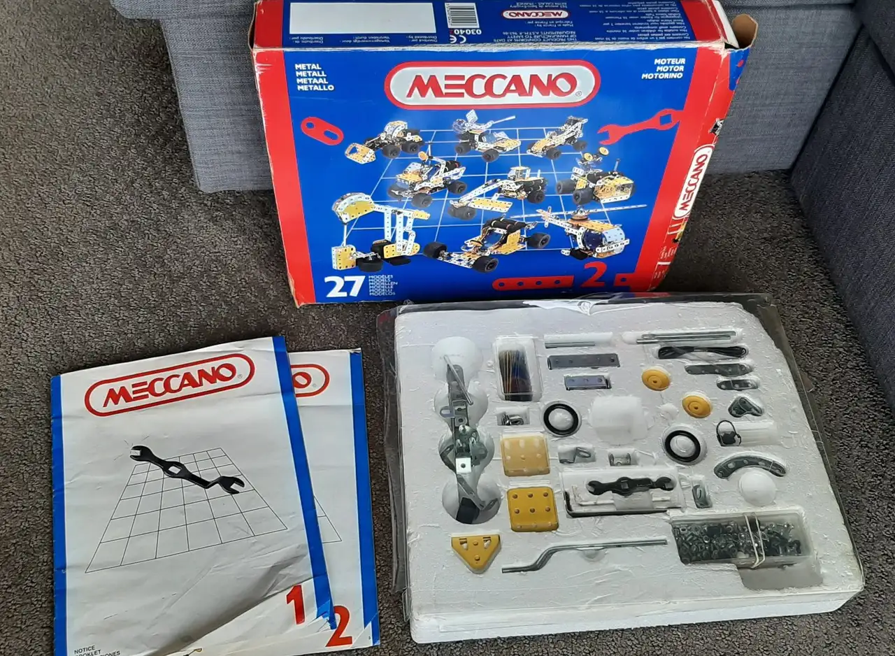Vintage 1991 Meccano Erector set 030402 #2 (Set 2) – photo 4