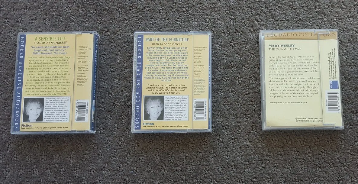 Mary Wesley audio book cassettes Bulk lot of 3 – photo 2