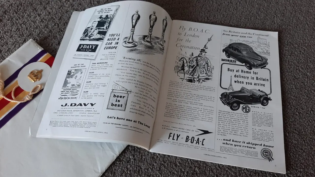 Coming Events in Britain Coronation Souvenir Number April 1953 – photo 3