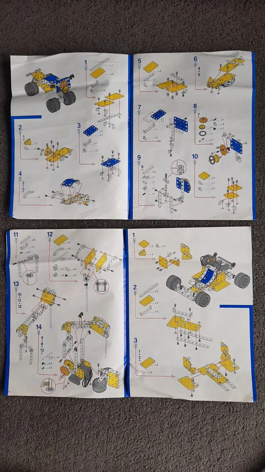 Vintage 1991 Meccano Erector set 030402 #2 (Set 2) – photo 9