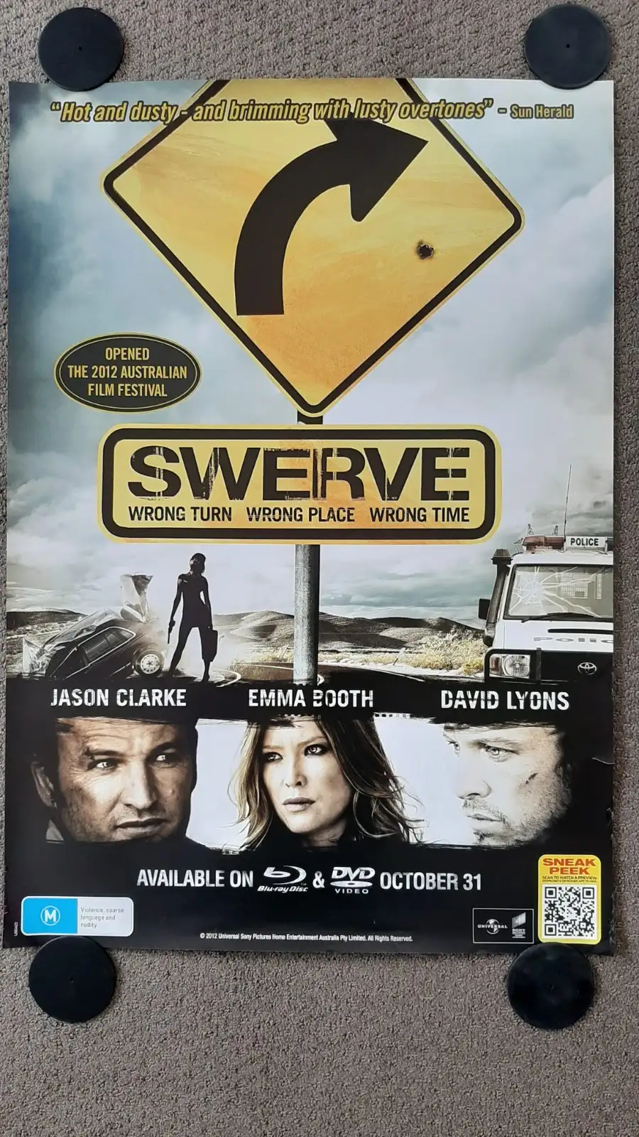 Bulk lot of 10 Australian film / movie posters + extra posters – photo 6
