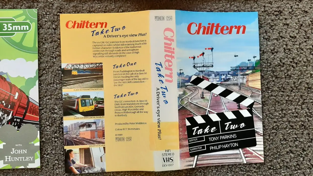 Bulk lot of cover sleeves for VIDEO 125 Drivers Eye View train videos – photo 8
