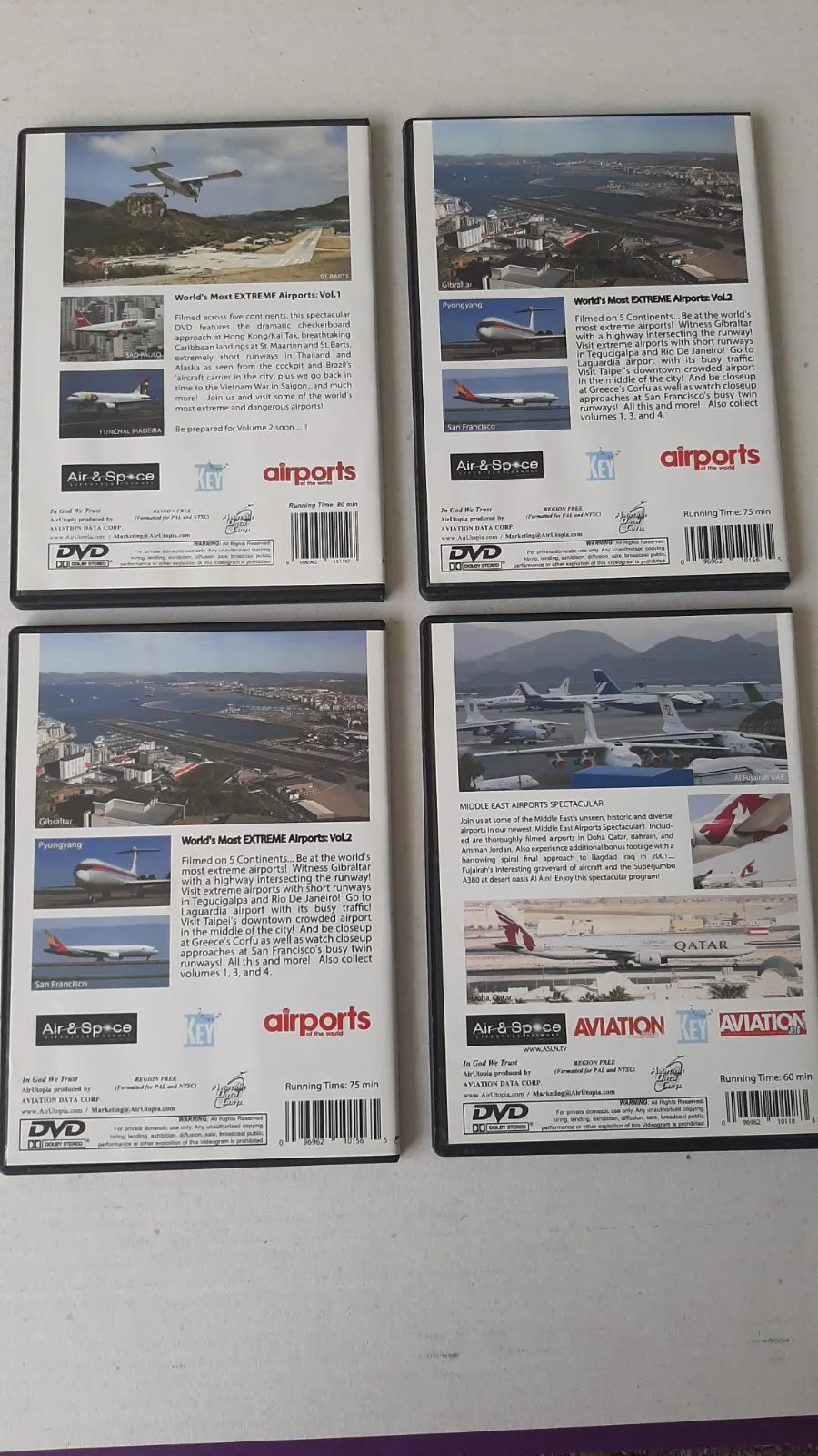 DVDs - Worlds Most Extreme Airports and Middle East Airports – photo 2