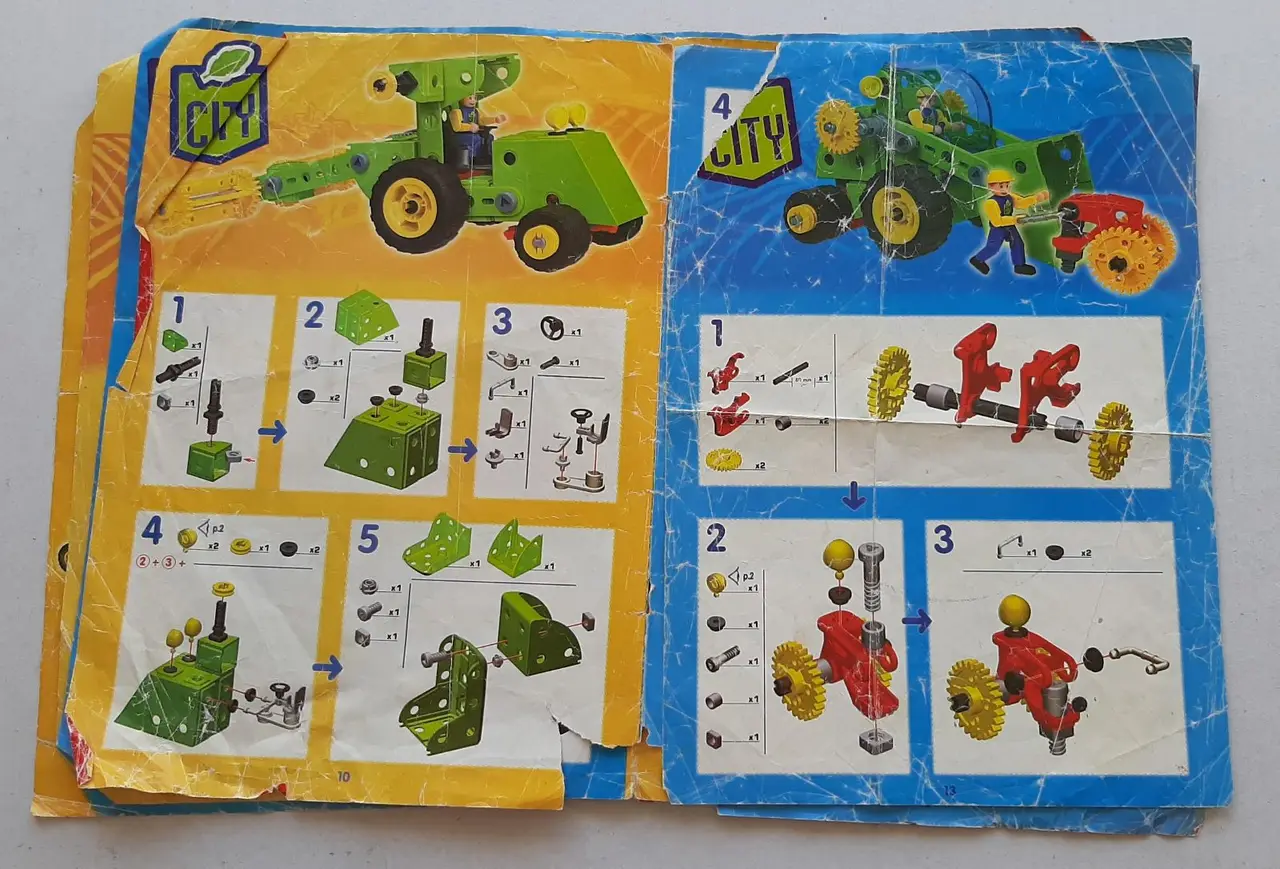 Meccano 9101 Farm and harvester set instruction book (only) – photo 3