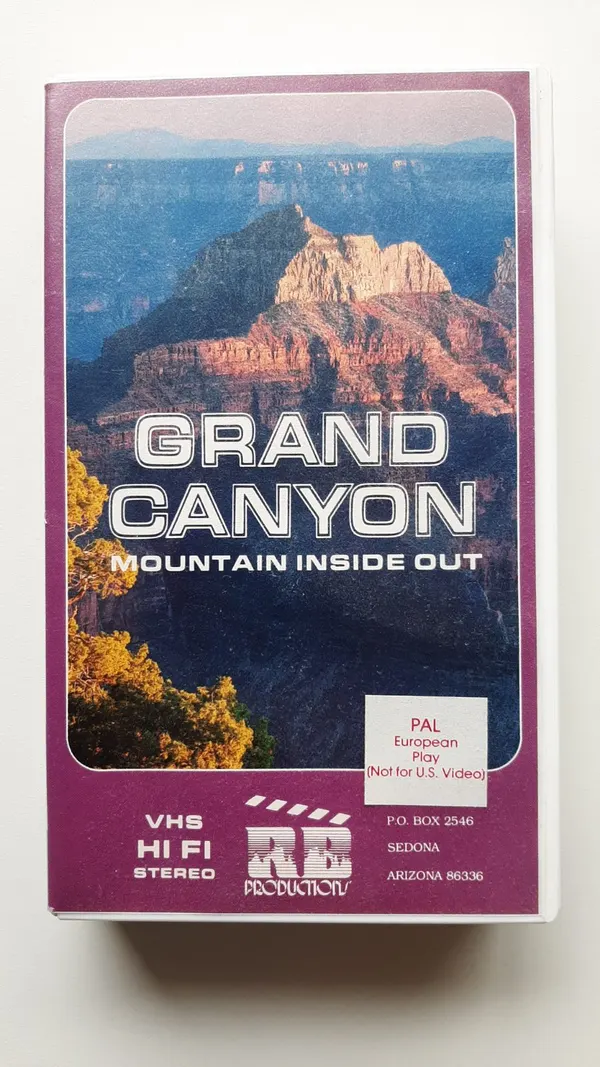Grand Canyon Mountain Inside Out (1991) - VHS VGC
