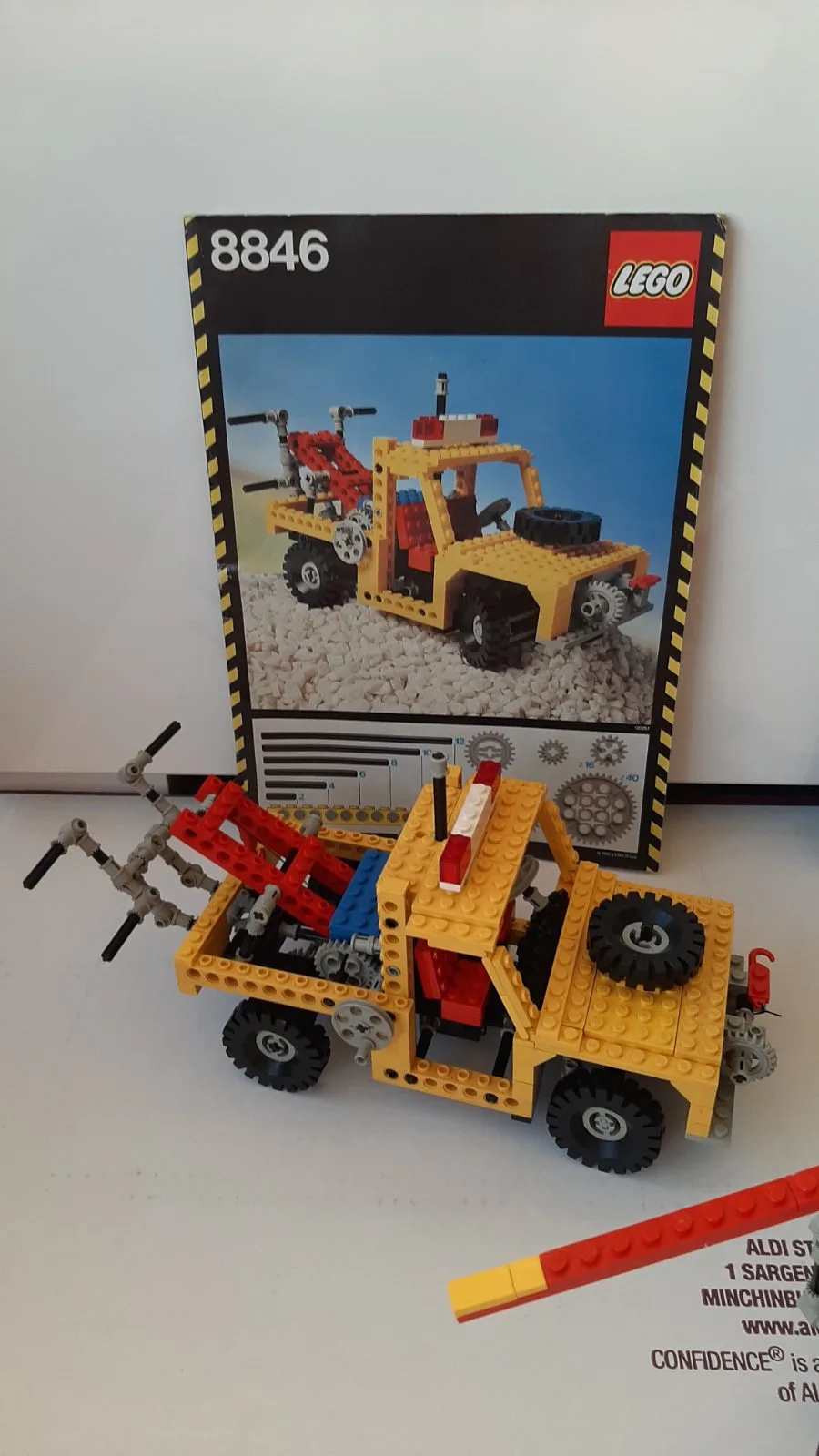 Vintage Lego Technic sets 8846 Tow Truck and 8844 Helicopter – photo 2
