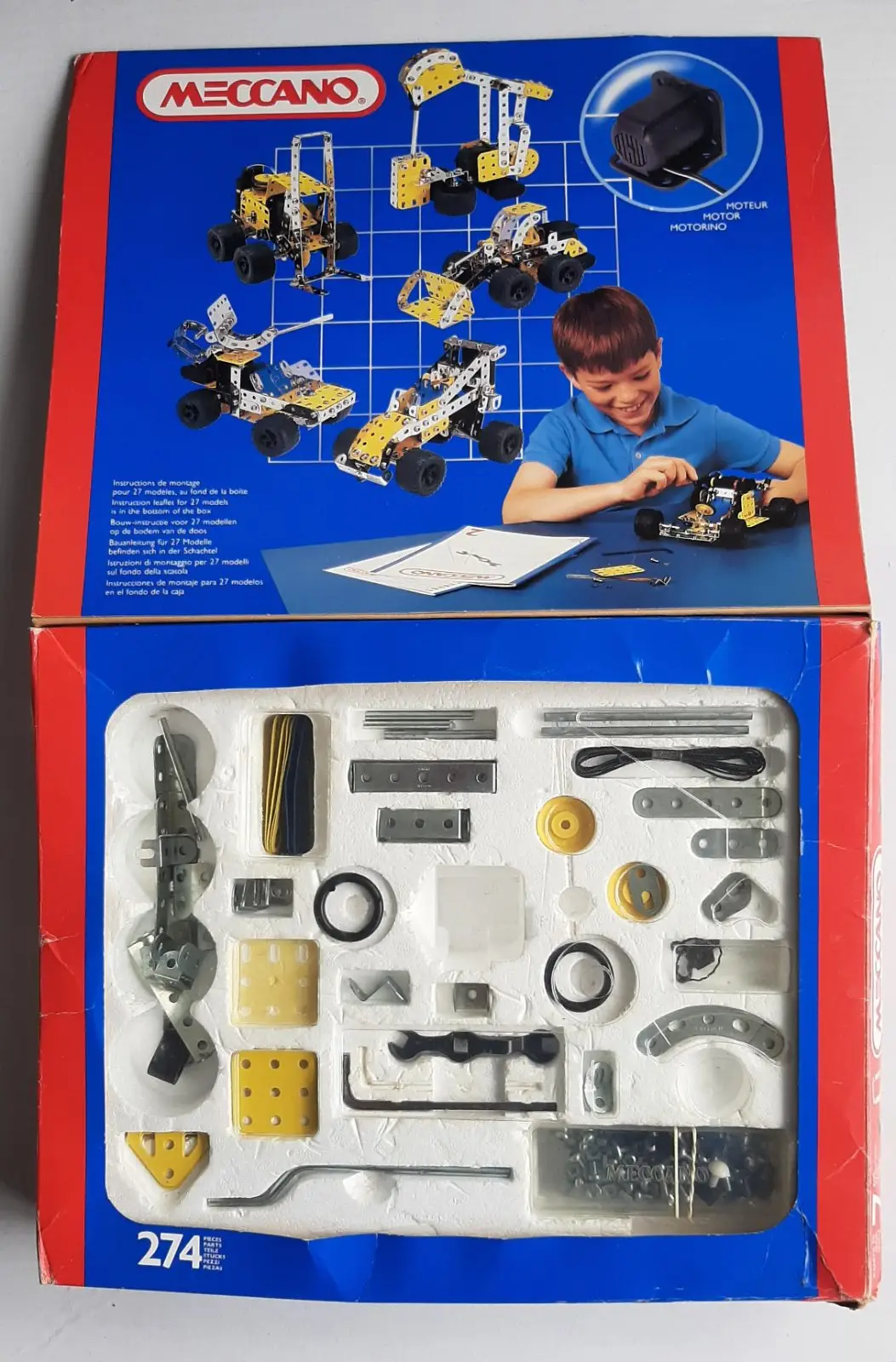 Vintage 1991 Meccano Erector set 030402 #2 (Set 2) – photo 3