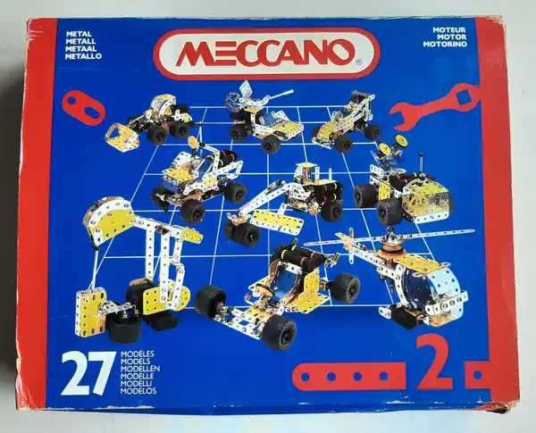 Vintage 1991 Meccano Erector set 030402 #2 (Set 2)