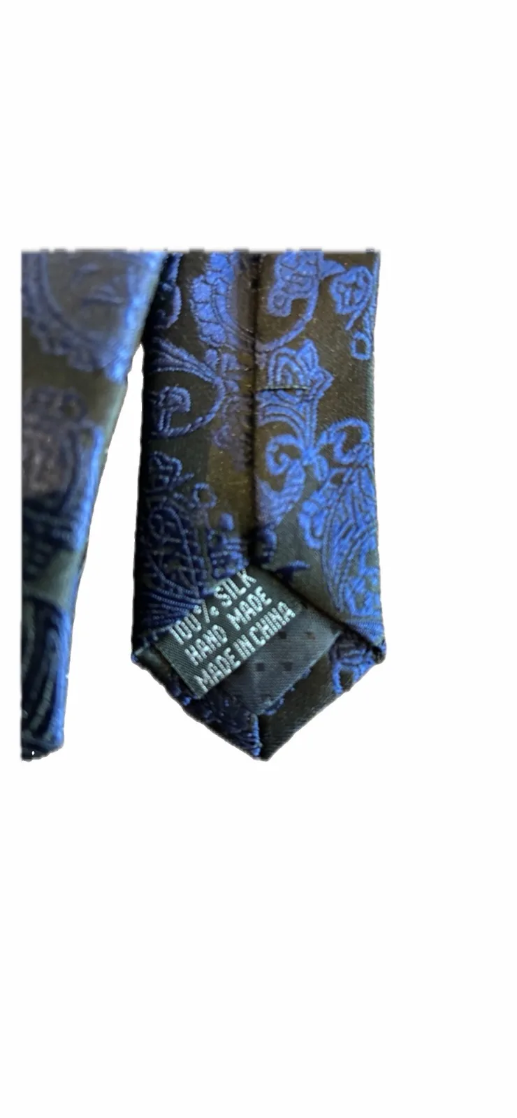 100% silk tie and pocket square set new – photo 2