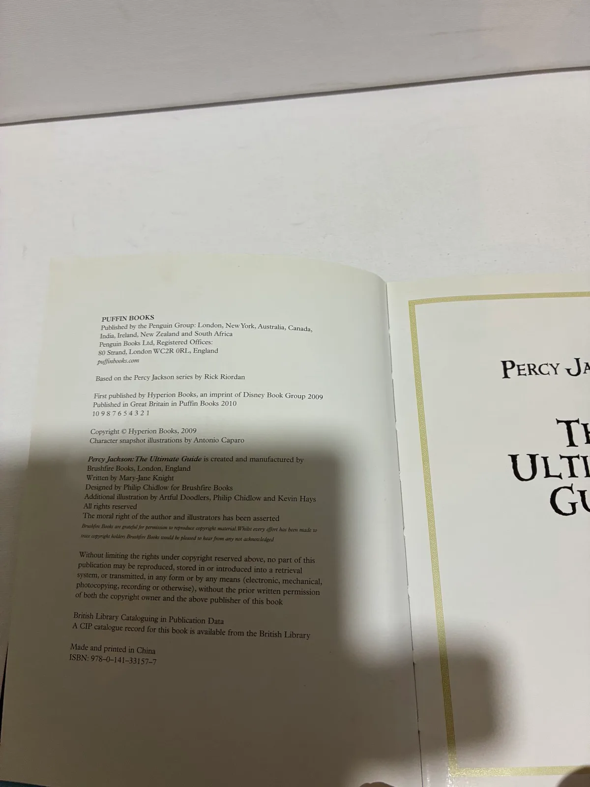 Percy Jackson-The ultimate guide — photo 5