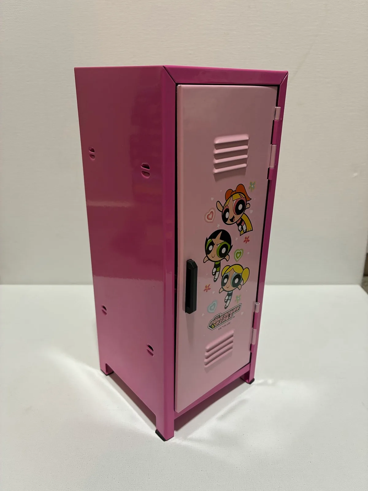 Powerpuff Girls metal locker with shelves — photo 3