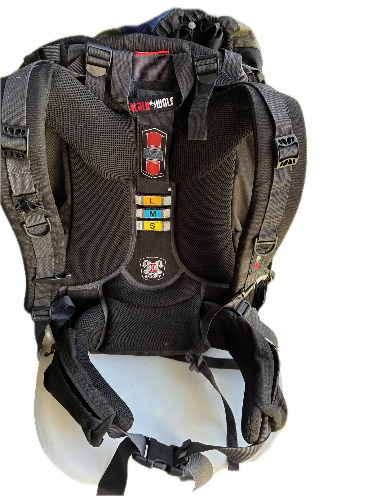 Black wolf full hiking pack 65L – photo 4