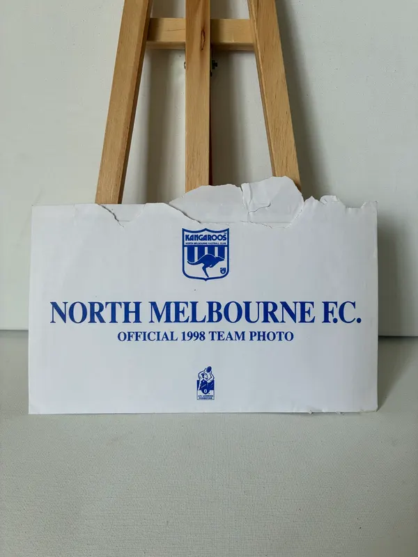 NMFC 1998 herald sun limited edition team photo