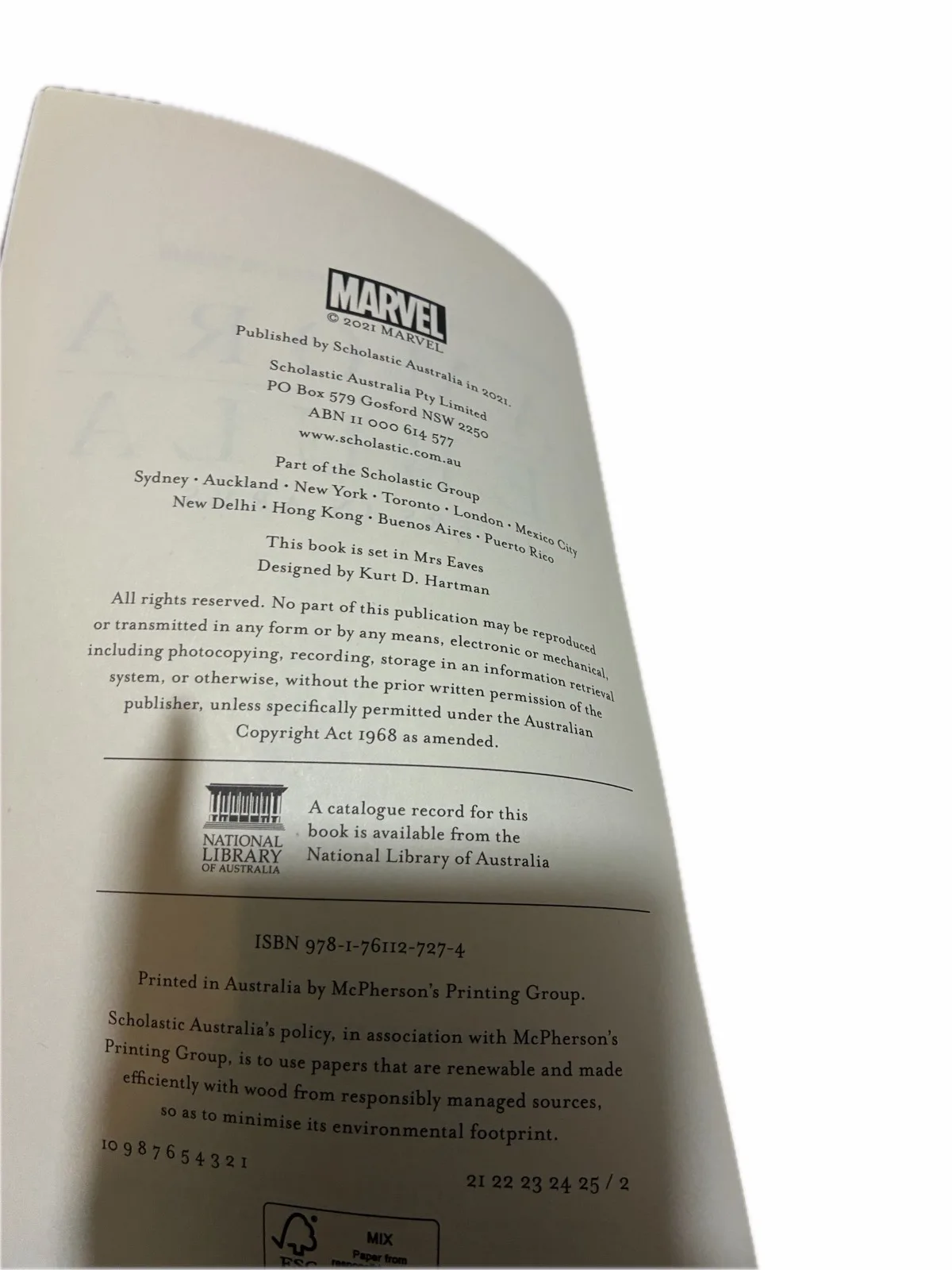 Paperback book Gamora and Nebula MARVEL — photo 5