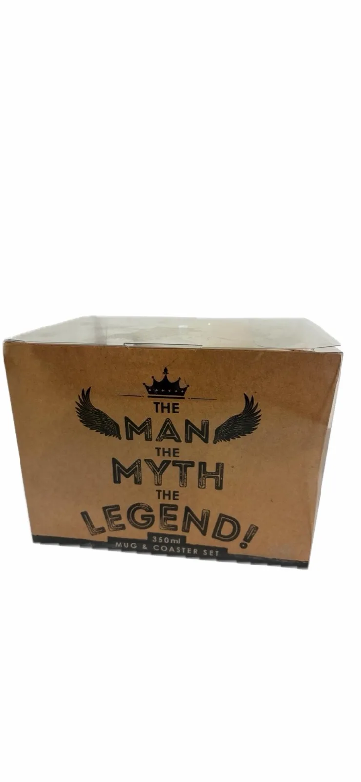 Father’s Day gift set- 350ml mug and coaster combo on packaging never opened — photo 2