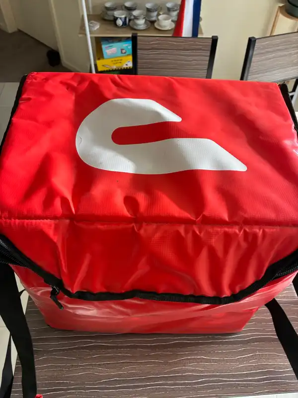 DoorDash insulated delivery bag