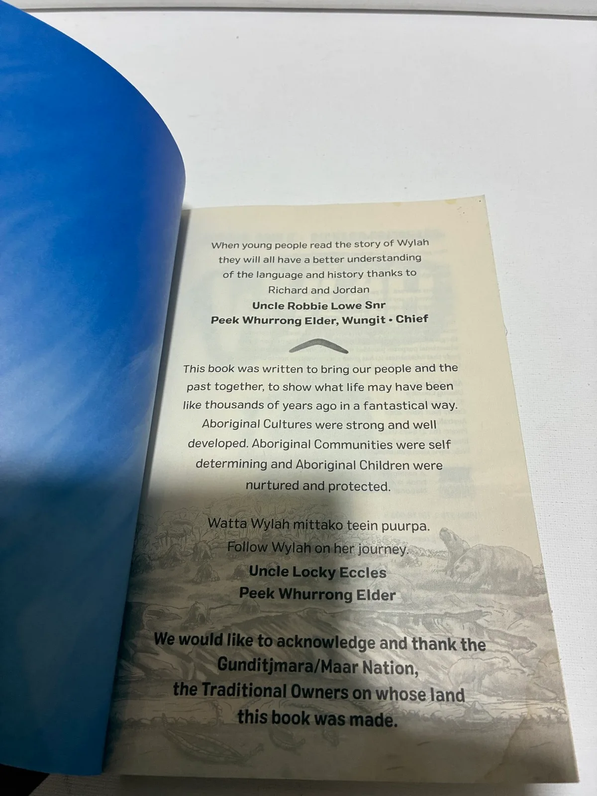 Paperback book Wylah the koorie warrior — photo 5