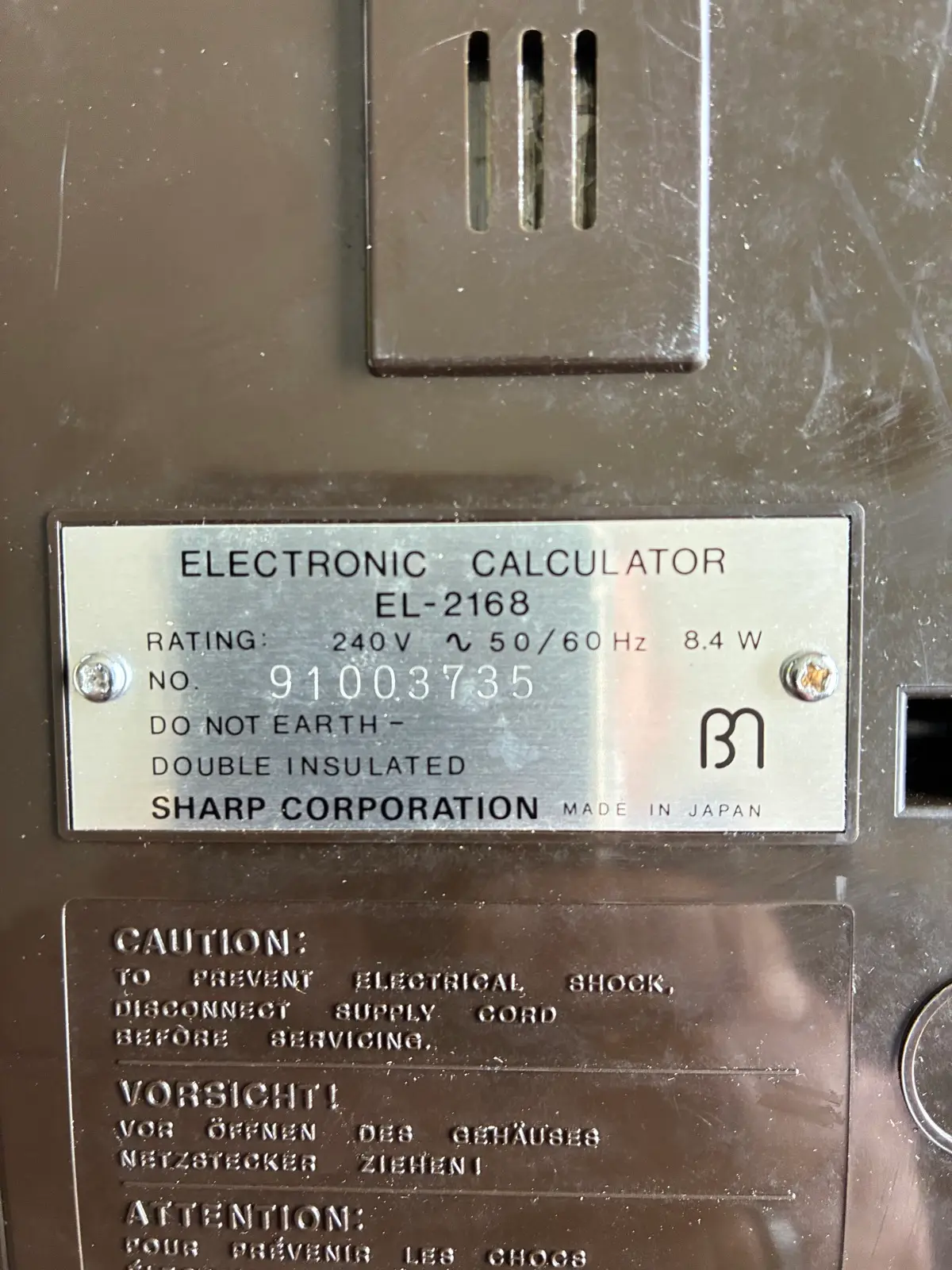Vintage Sharp Calculator/Printer working – photo 2