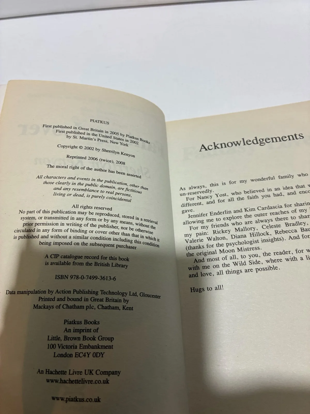 Paperback book Fantasy Lover — photo 5