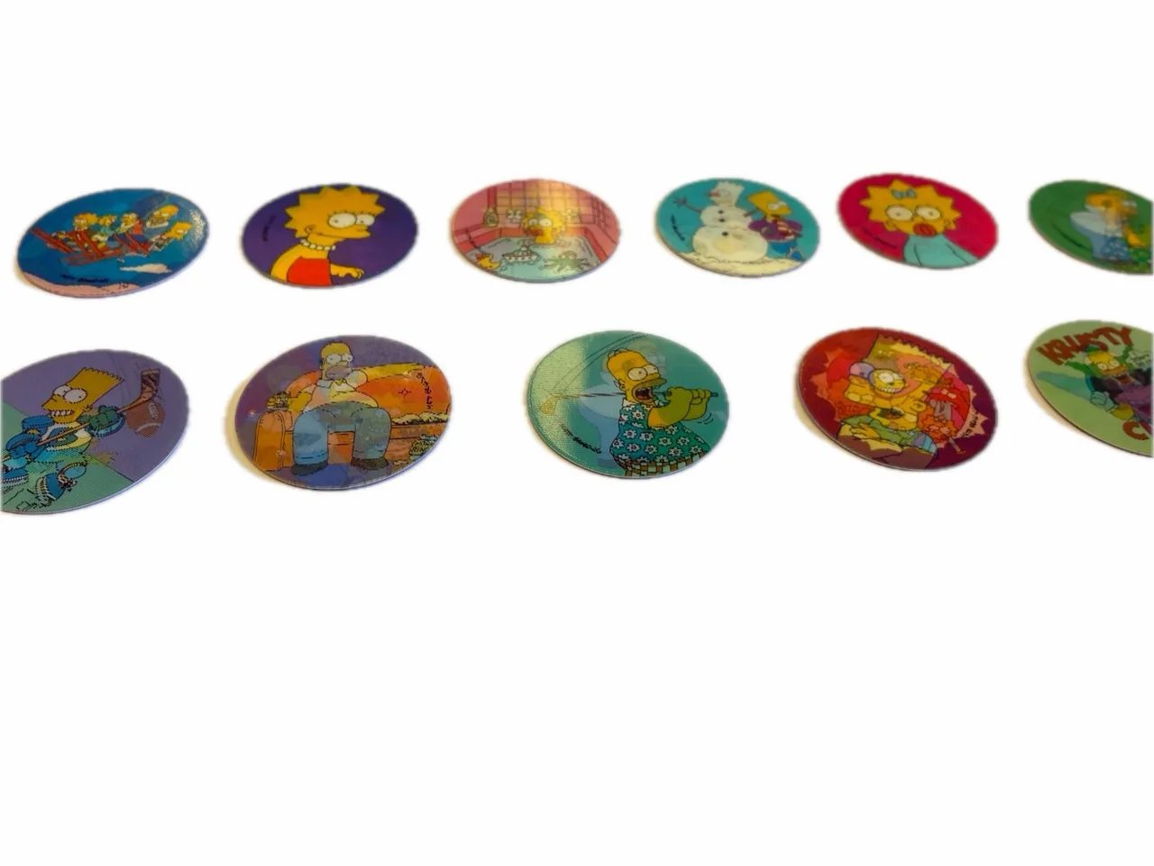 Tazos 11x Simpson magic motion Vintage 90s – photo 2