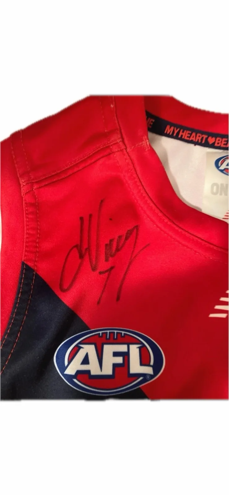 AFL Melbourne Demons signed guersey – photo 2