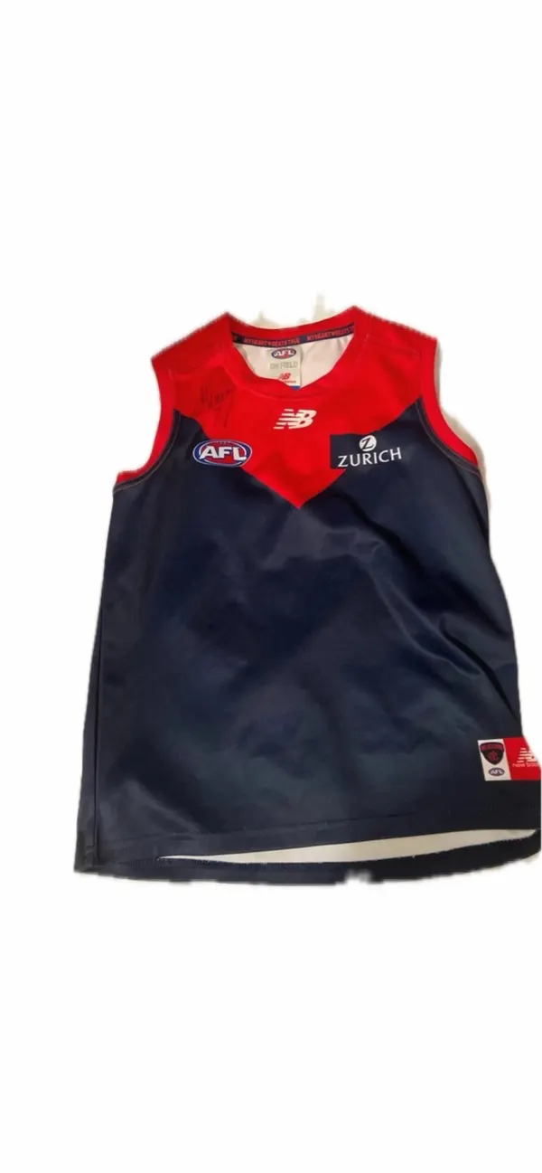 AFL Melbourne Demons signed guersey
