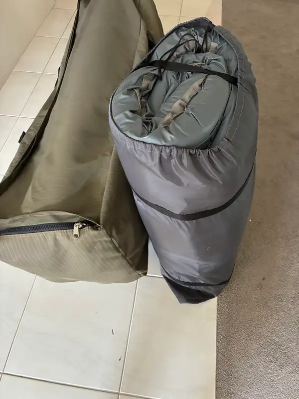 Kings big daddy deluxe mark 2 set up with extra mattress