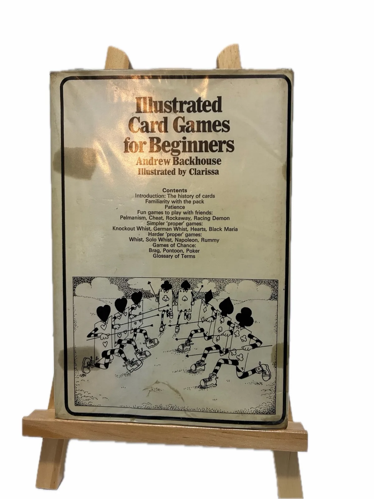 Hardcover book Illustrated card games — photo 2