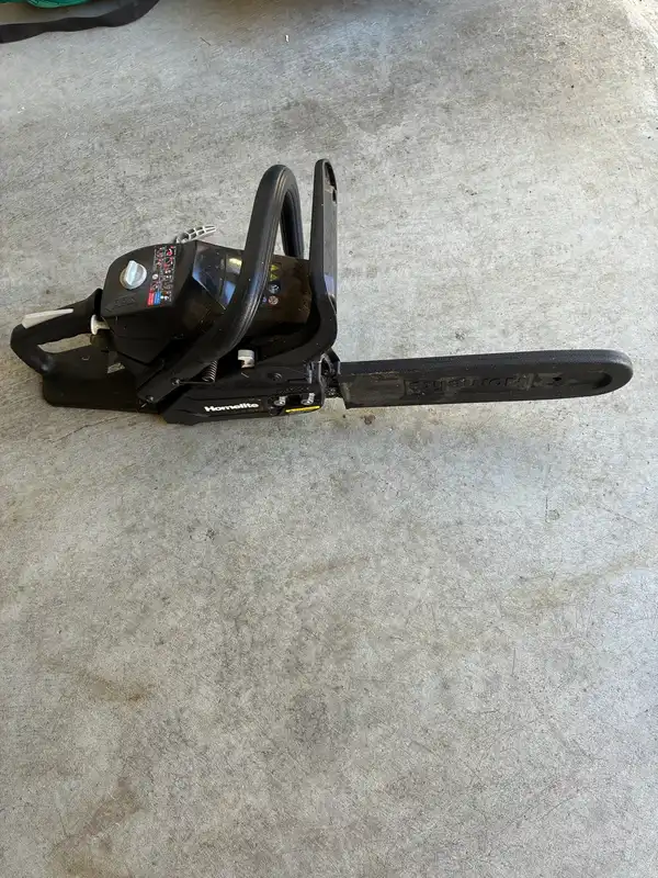 Homelite 2 stroke chainsaw