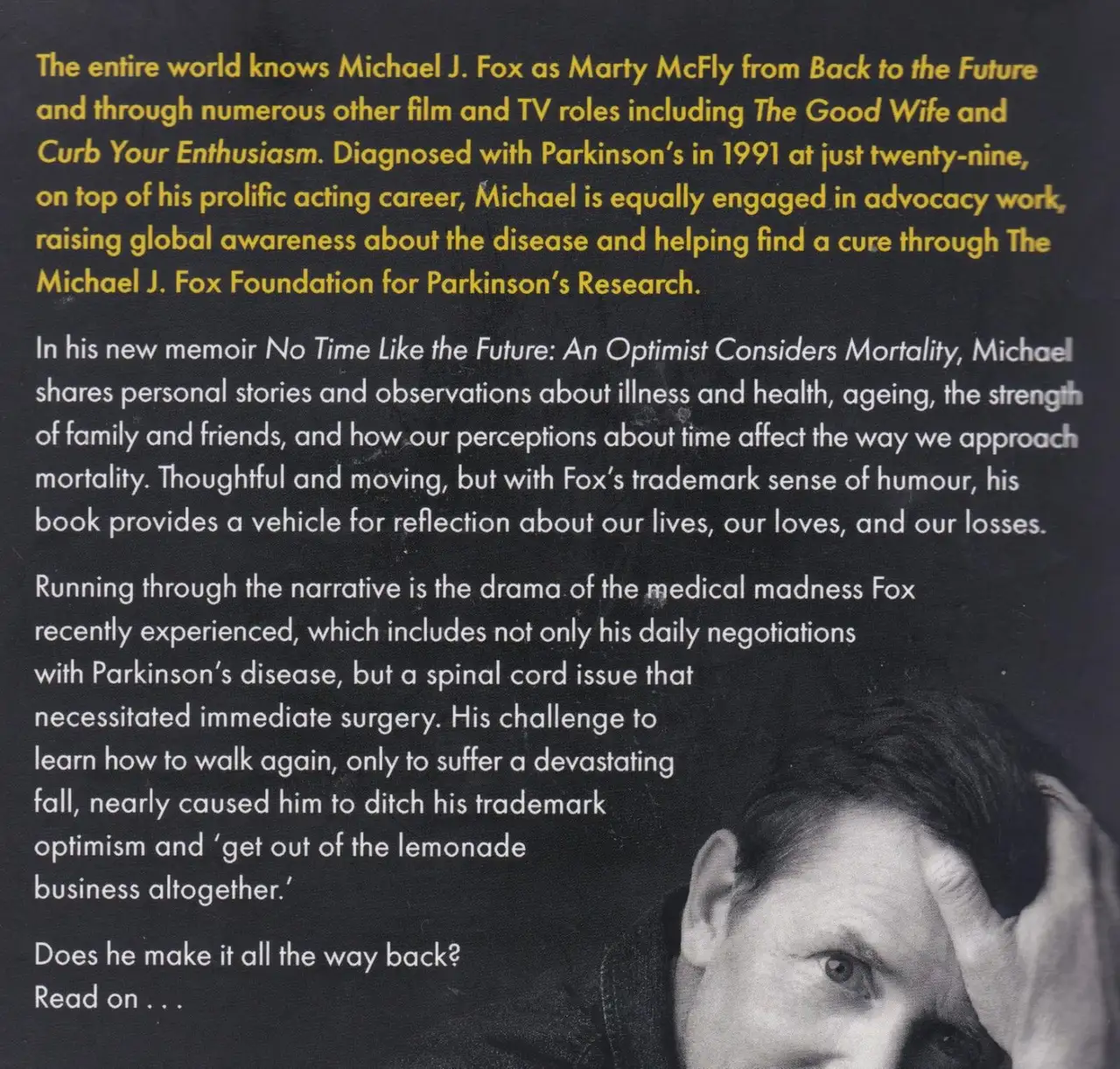 Michael J. Fox - No Time Like The Future. Ref: B6416 – photo 2
