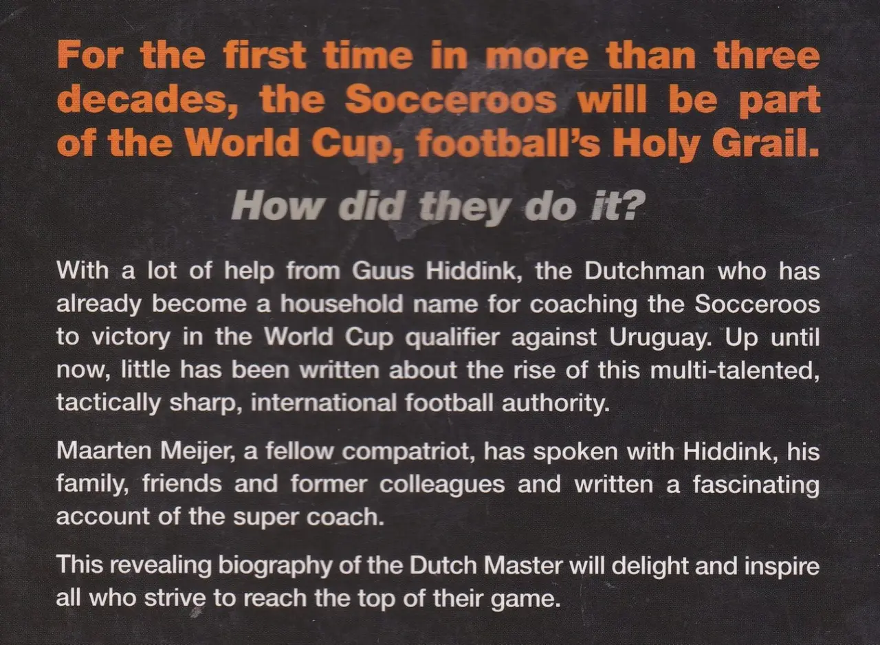 Guus Hiddink - Going Dutch with Maarten Meijer. Ref: B6249 – photo 2