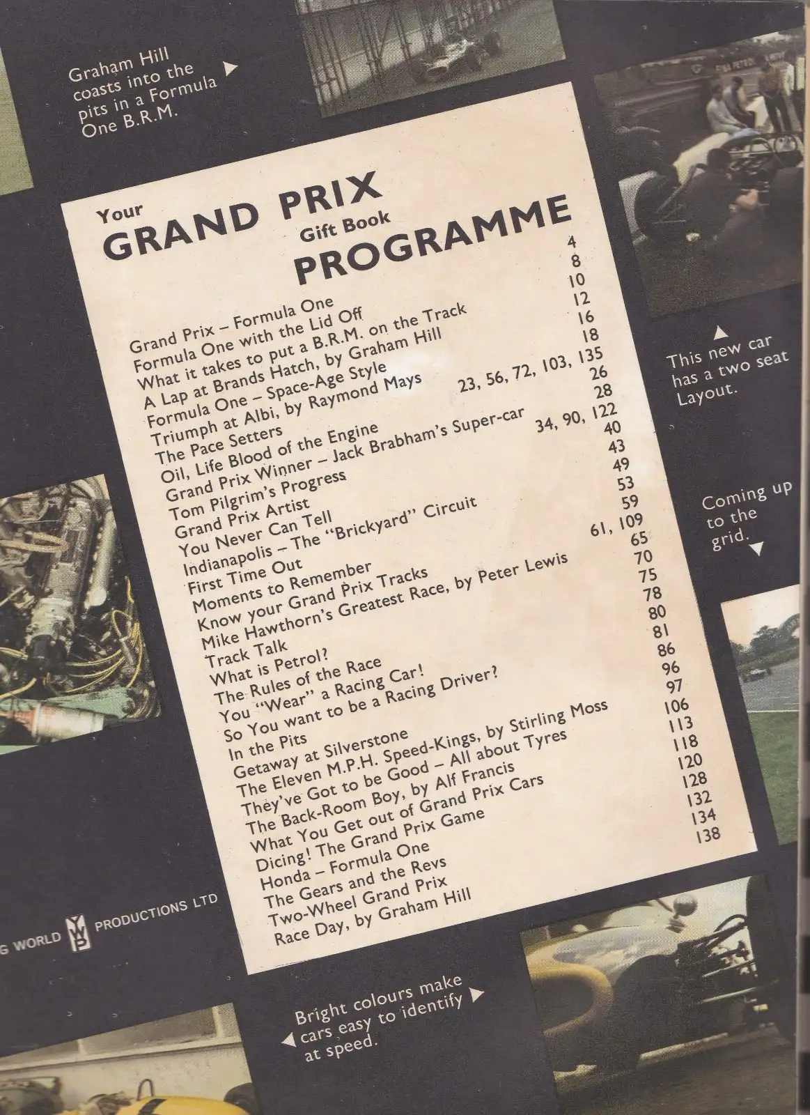 Grand Prix Gift Book 1967. Editor Edward Holmes. Ref: B6027 – photo 2