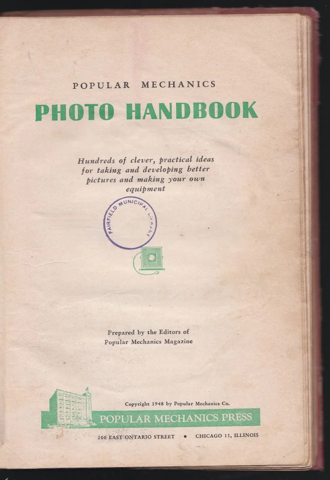 Popular Mechanics Photo Handbook. 1948 Edition. Ref: B6402 – photo 2
