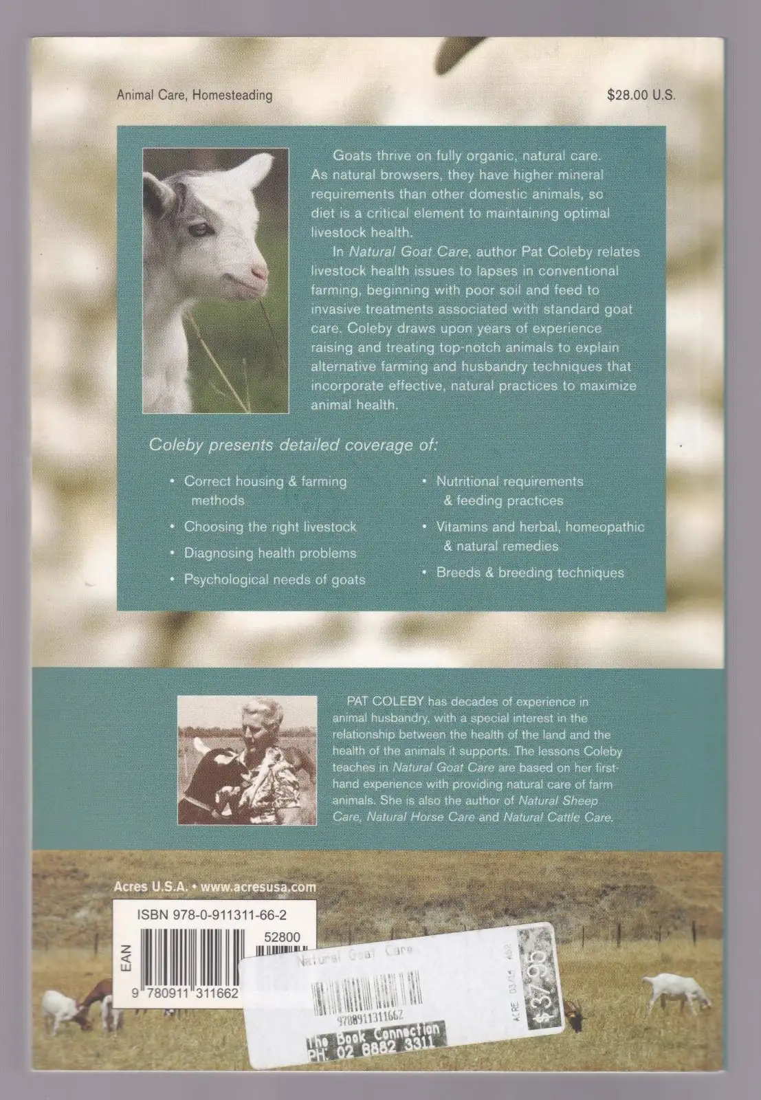 Natural Goat Care by Pat Coleby. Ref: B6413 – photo 4